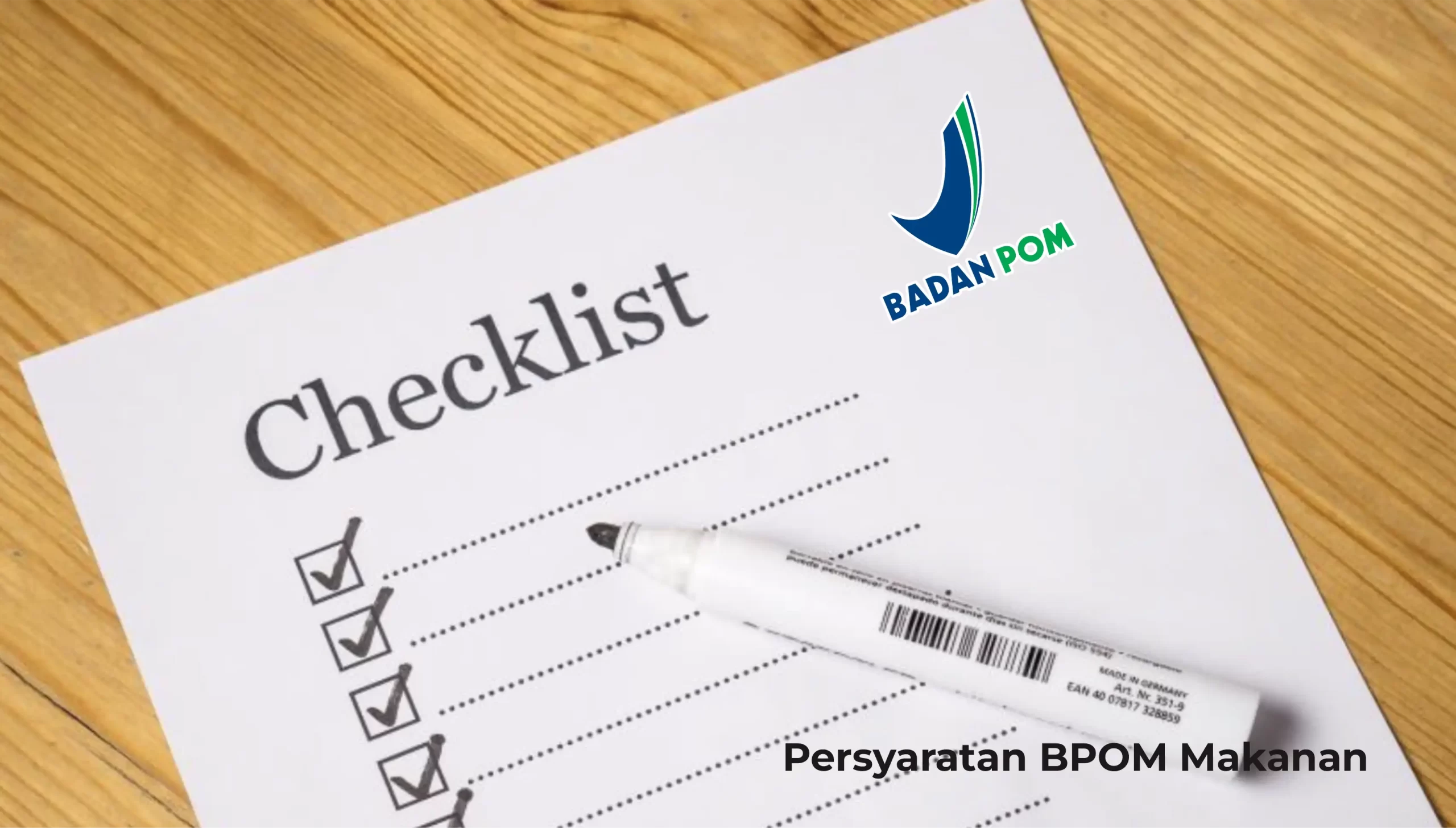 persyaratan bpom makanan